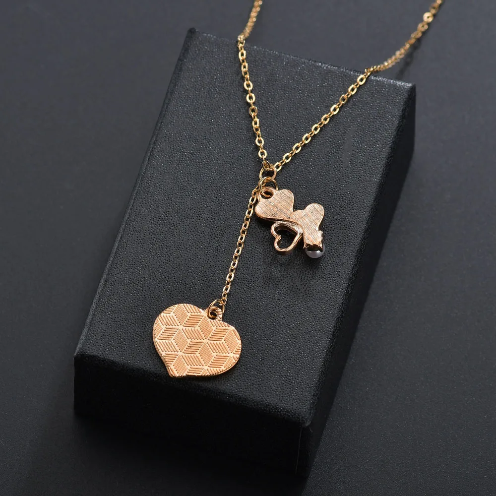 Женское эмалированное колье с кристаллами | Украшения и аксессуары