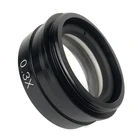 0.3X 0.5X 2.0X промышленный видеомикроскоп объектив камеры для 10А фотообъектив со шторкой вспомогательный стеклянный объектив