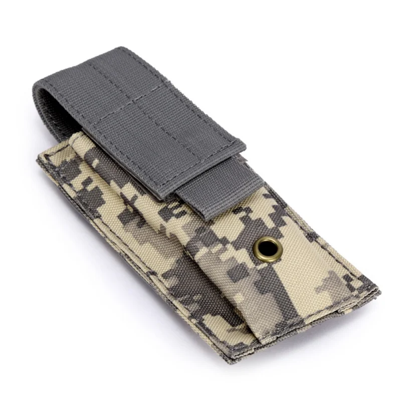 

Тактическая Сумка Molle M5 с фонарисветильник, уличная охотничья Сумка-кобура для фонарисветильник, одиночный чехол для пистолета, магазина, ф...