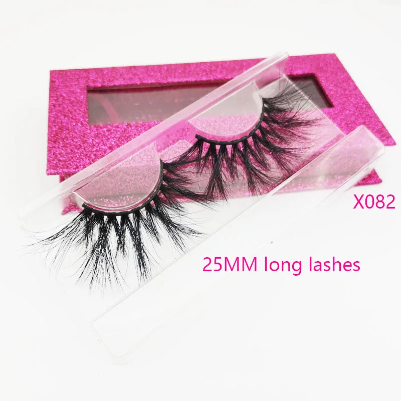 3D норковые ресницы 25 мм длинные толстые накладные наборы для макияжа 5D Накладные