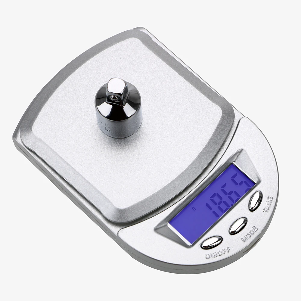 

Electronic Scale Pocket Weight Balance Gram Scale 200g/ 0.01g Portable Precision Backlight LCD Digital Jewelry Scales