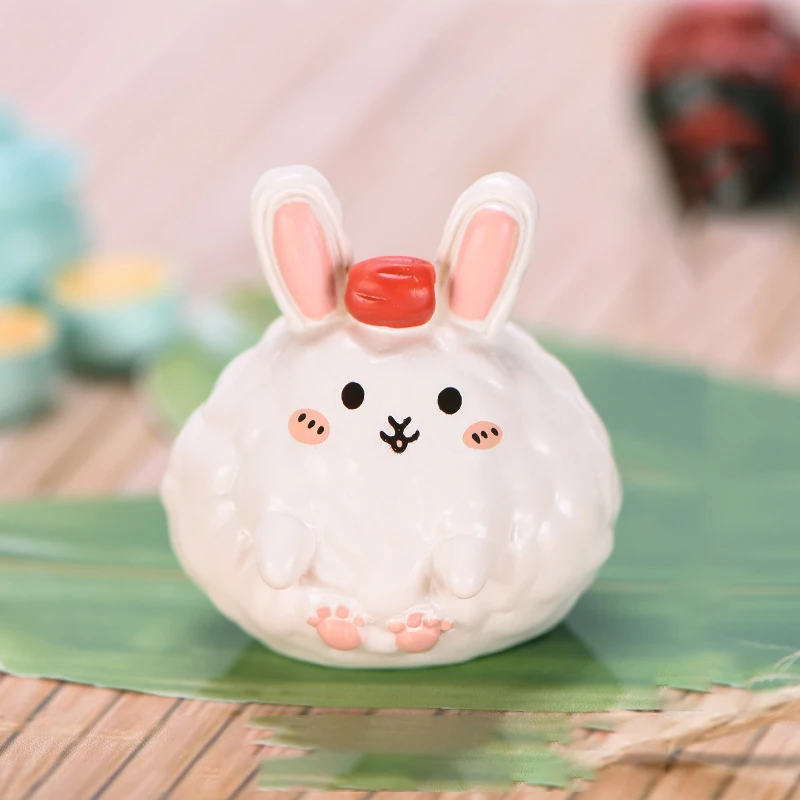 

New Dragon Boat Festival Zongzi Mini Landscape Model Figurines Home Decor DIY Fairy Garden Miniatures Figurines Accessories