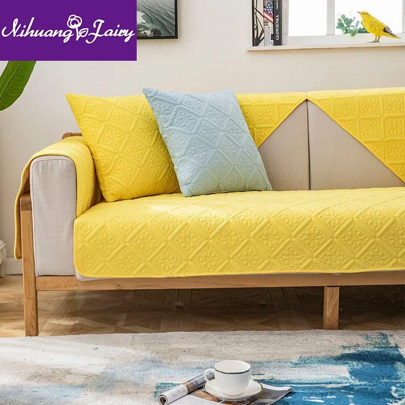 

Sofa cushion fabric non-slip four seasons simple modern combination sofa cover cover cushion all-inclusive universal cover towel