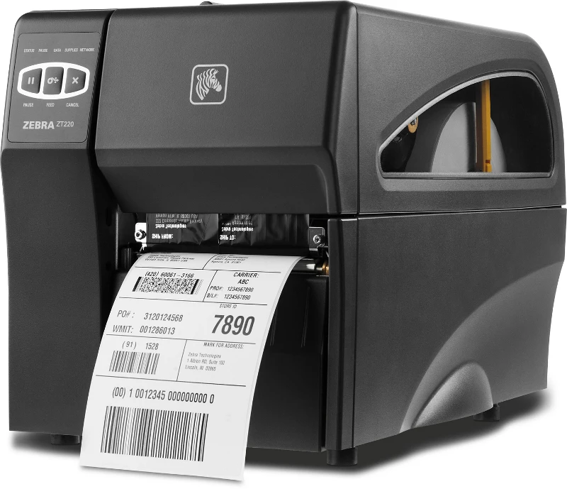 Оригинальный новый промышленный термопринтер ZEBRA ZT230 для прямой и переносной
