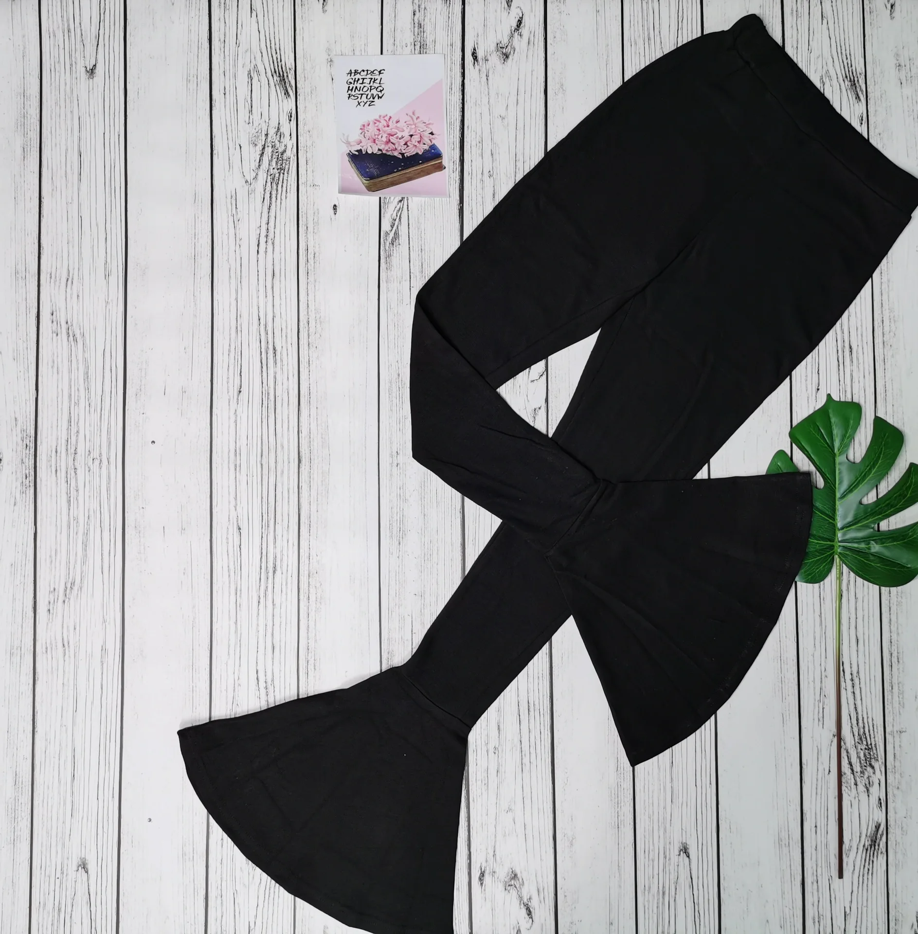 

Autumn Solid Elegant High Waist Flared Pants Wide Killer Legs Pants High Waist OL Ladies Career Long Trousers Sweatpants traf