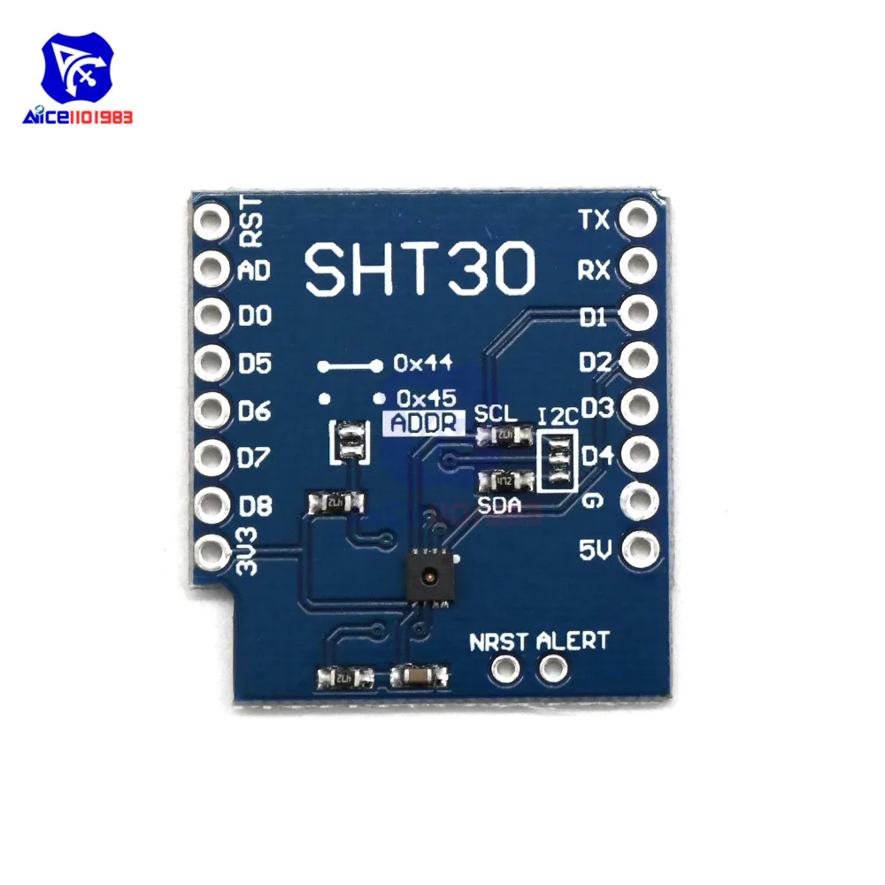 Плата расширения датчика температуры и влажности diymore WeMos D1 Mini SHT30 для Arduino|d1 mini|wemos