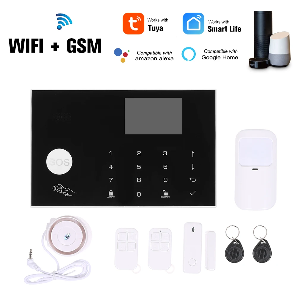 Система сигнализации с поддержкой Wi Fi и GSM 433 МГц|Комплекты для сигнализации| |