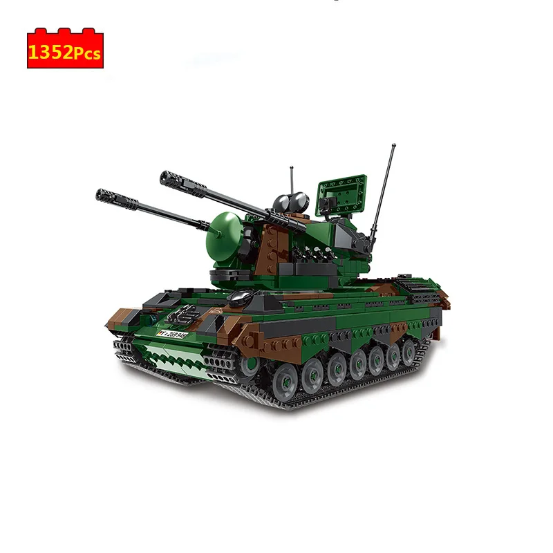 Military Series Tank carrier M113 armored vehicle Stealth fighter trailer SWAT Building Blocks Bricks Toys Christmas Gifts | Игрушки и
