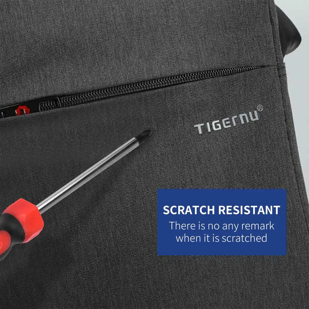 Tigernu модная мужская сумка через плечо мессенджер из Оксфорда деловой портфель