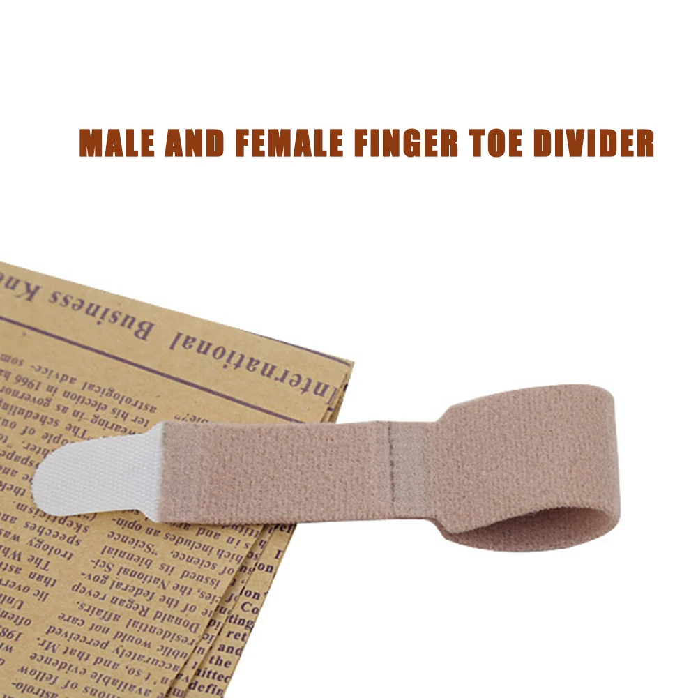 

Toe Finger Separator Bandage Fabric Hallux Valgus Foot Care Corrector Wraps Correction Soft Pedicure Socks Bunion Straightener