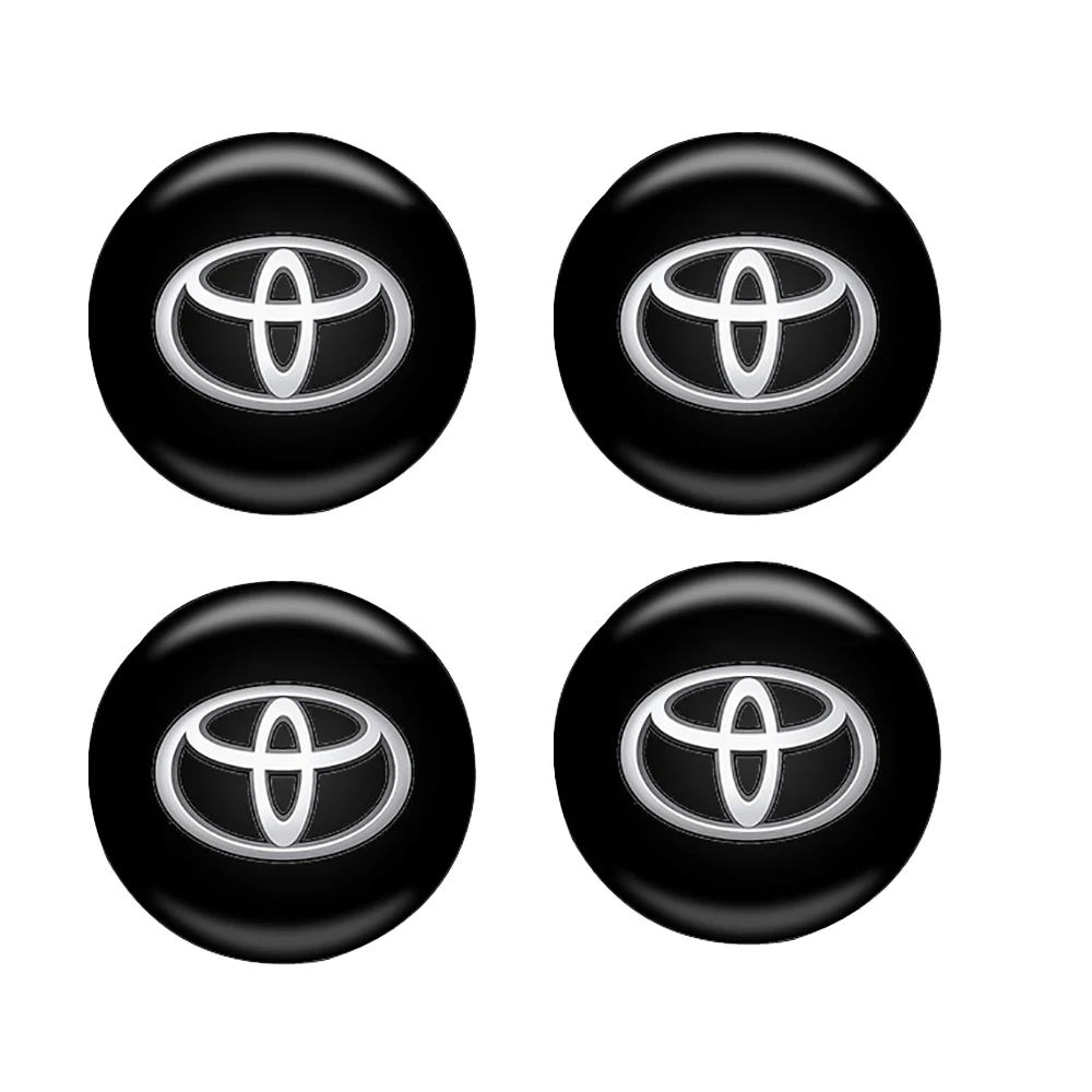 4 шт. автомобильные аксессуары для Toyota Camry Corolla Auris Ralink Avensis T25 Yaris Rav4|Наклейки на