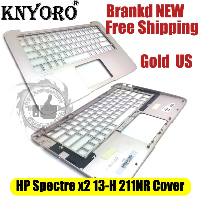 

New For HP Spectre x2 13-H 13-H211NR TPN-W110 TR03XL Laptop Palmrest cover Golden 742387-001 744490-001