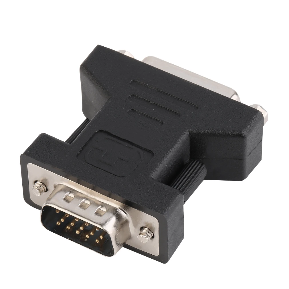 Новинка DVI(24 + 5) переходник с гнездового на VGA 15 монитор для мужчин адаптер HDTV |