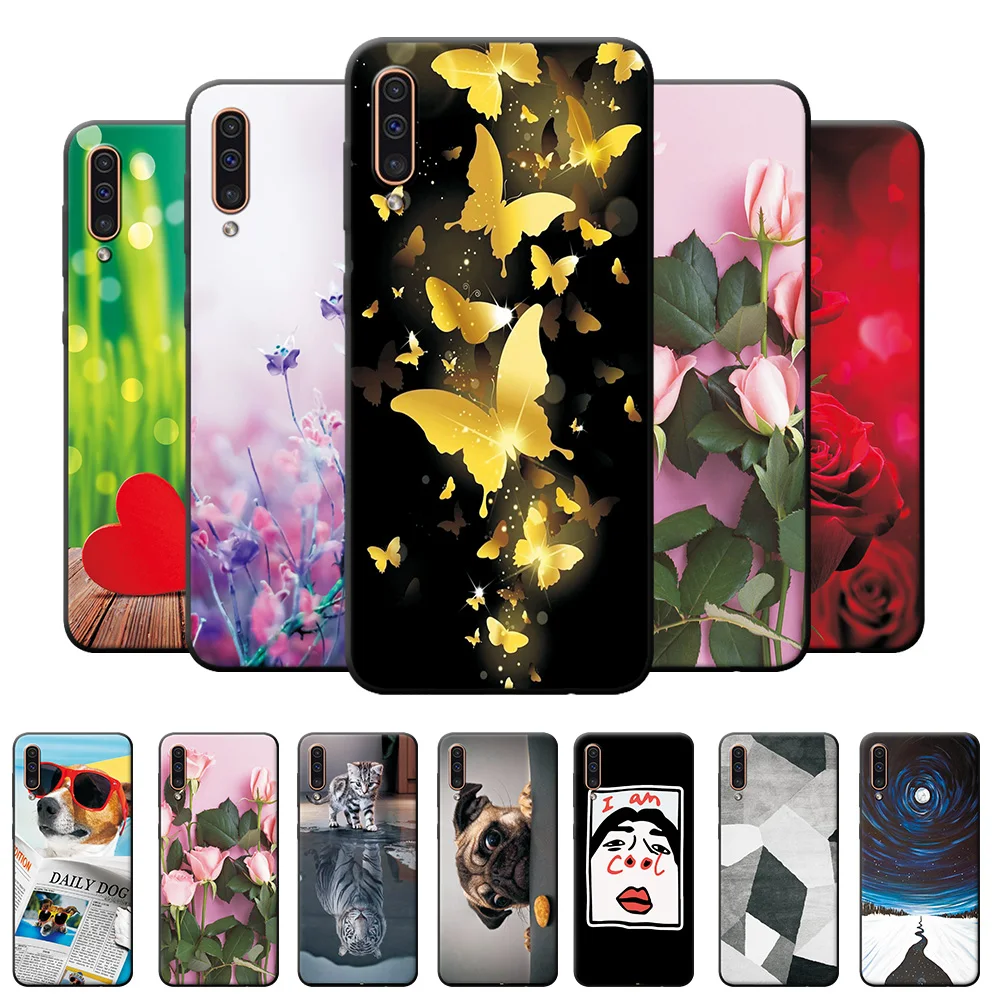 Чехол для телефона Samsung Galaxy M10 M20 M30 M40 чехлы чехол с пейзажем A10 A20 A30 A40 A50 A60 A70 задние