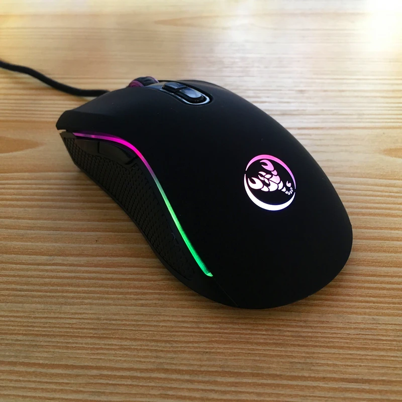 

New High-end Optical Professional Gaming Mouse with 7 Bright Colors LED Backlit and Ergonomics Design for LOL CS Wireless G305