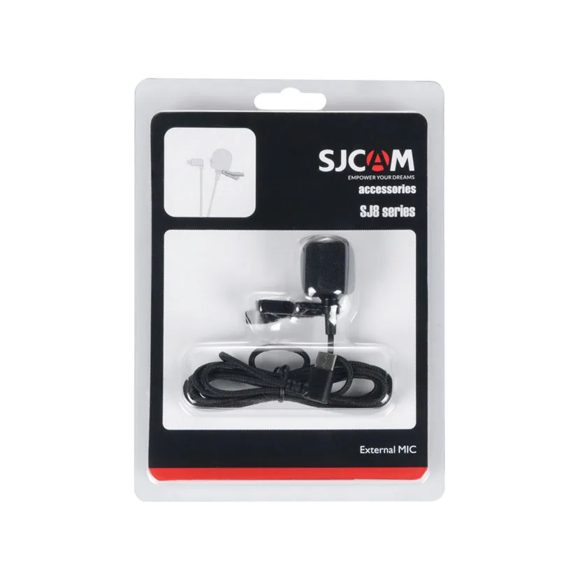 Оригинальный внешний микрофон серии SJCAM SJ8 аксессуары для экшн-камеры Pro / Plus Air |