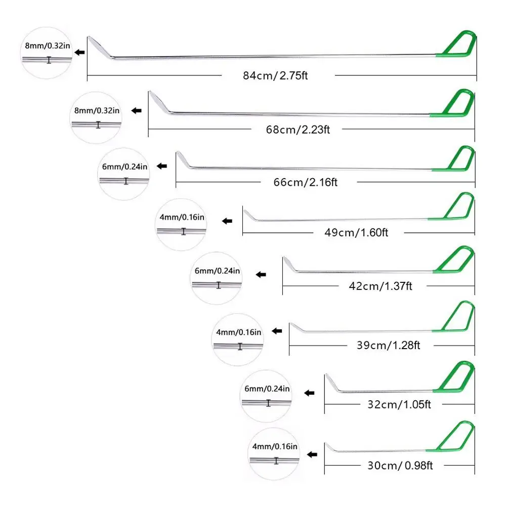 PDR инструменты новые качественные крючки стержни безболезненный набор для