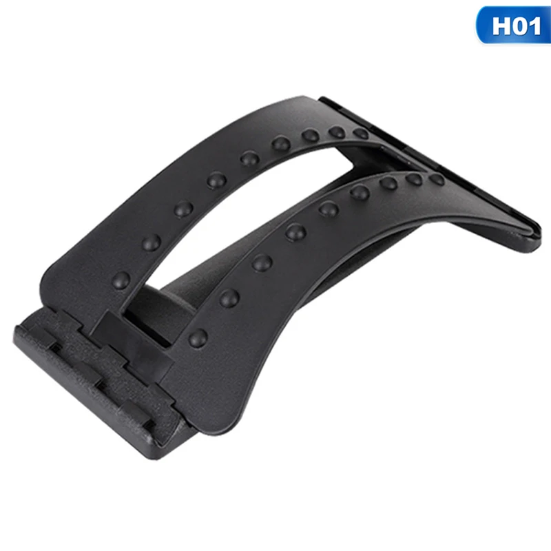 

Health care Back Stretcher Massager Neck Waist Pain Relief Magic Support Massage Muscle Stimulator Relaxation Fitness Equipment