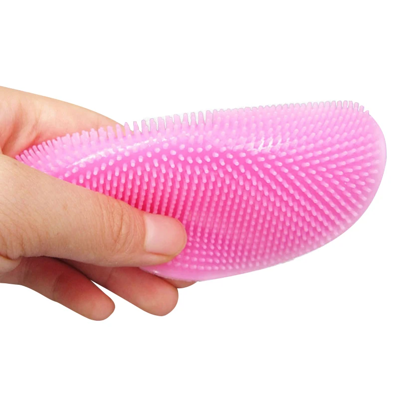 Силиконовая щетка для мытья посуды многофункциональная бытовой кухонный