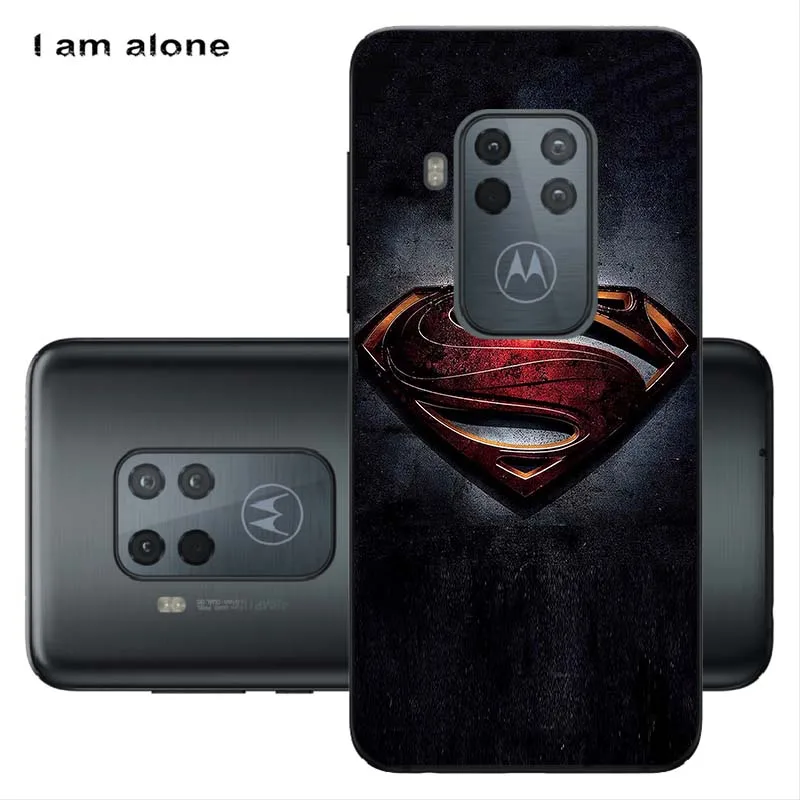 Чехлы для телефонов Motorola One Pro Zoom/One power мягкие сумки из ТПУ мобильный мультфильм Печатный чехол для Moto One Pro - Цвет: Solf TPU W11