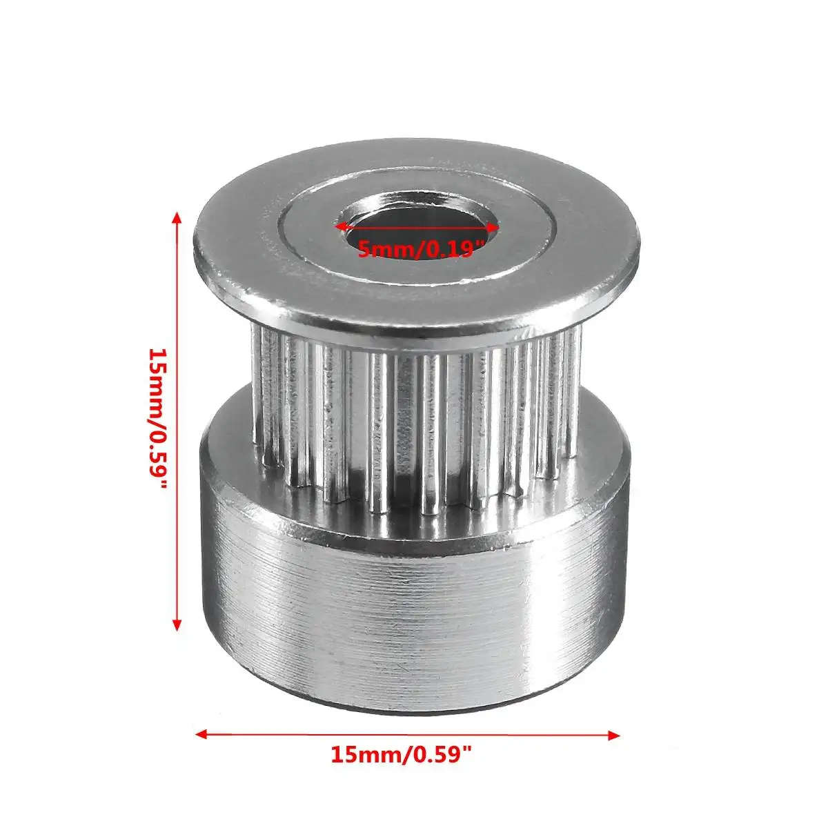 

10m 33ft 20T GT2 Timing Belt 6mm Wide 10X Pulley For 3D printer CNC RepRap Tool Set