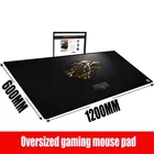 Водонепроницаемый игровой коврик для мыши MRGBEST, зимний коврик для клавиатуры и мыши с закругленными краями, подходит для геймеров, 1200 Х600 х3 мм