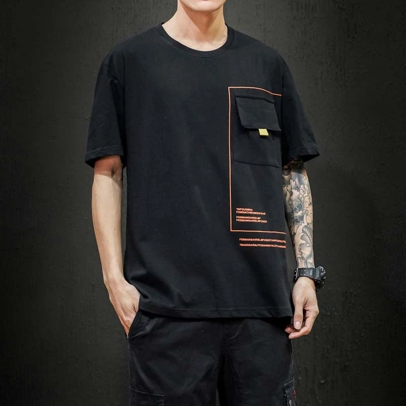 

Fashion Mens T Shirt Summer Casual Tshirts Male Streetwear Clothing T-shirt Cotton Tee Men Oversized Tops & Tees Xxxtentacion