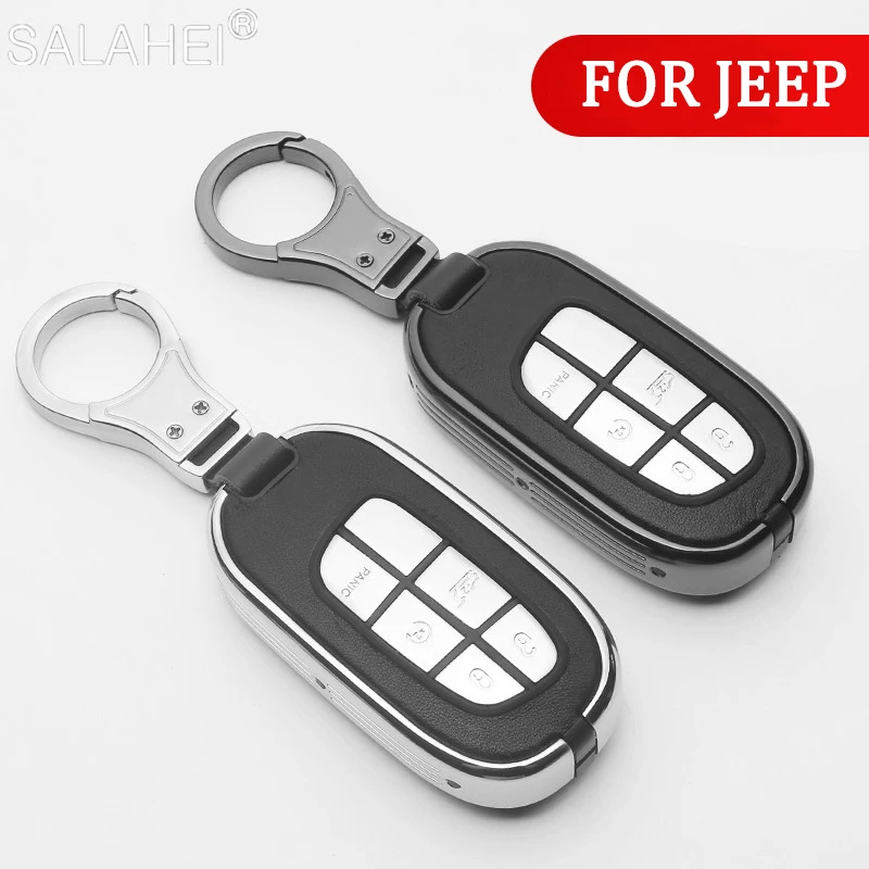 

Car Key Case Cover For Fiat For Jeep Grand Cherokee Chrysler 300C Renegade Fiat Freemont 2015 2018 For Dodge Ram 1500 Journey