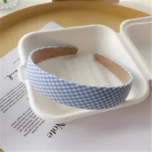 Floral Lattice Headband Retro English Style Hair Accessories For Women New Autumn And Winter Hair Band (1)