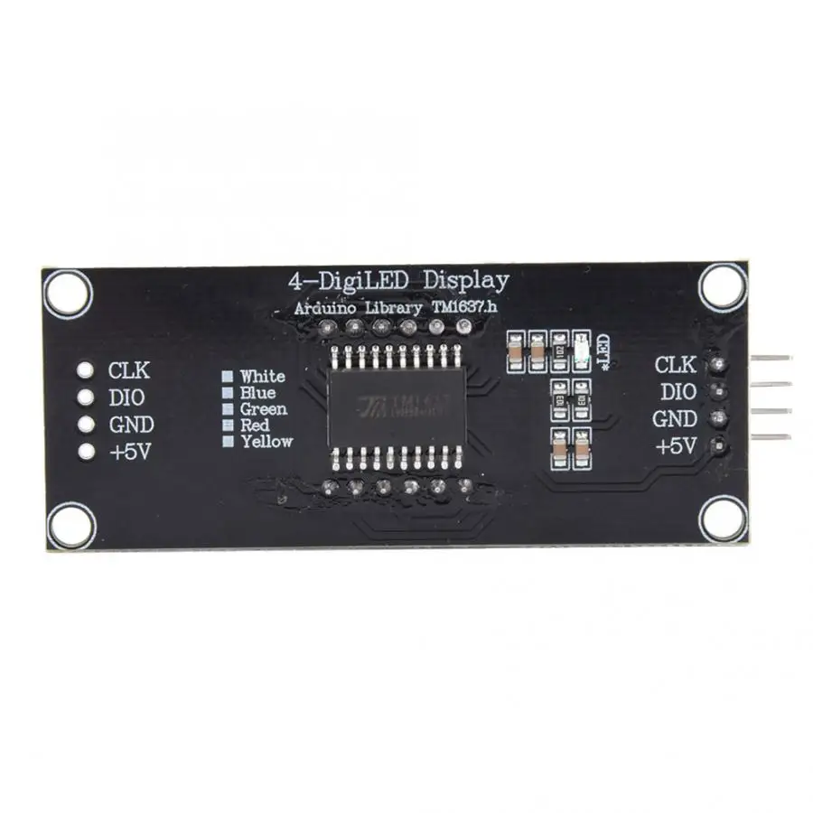 Светодиодный трубчатый модуль с 7 сегментным 4 значным дисплеем подходит для