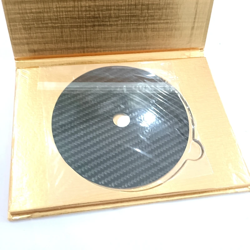 Фото 1PCSX HIFI Carbon Fiber CD DVD Stabilizer Mat Top Tray Player Turntable HI END Amp cone speaker pad №3