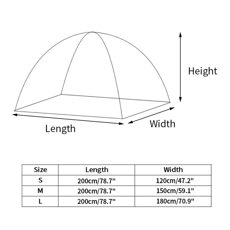 

Double Two-Door Mosquito Net Folding Yurt Canopy Netting Lace Kids Bed Tent Moustiquaire Net Student Girls Room Decoration