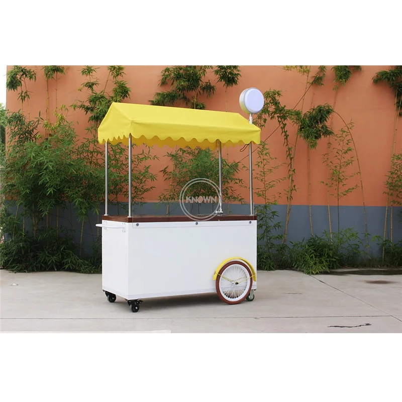 Hot sale multifunction free shipping pedal adult colorful coffee food cart mobile bar small shop store | Бытовая техника