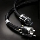 Новинка FURUTECH Alpha PS-950-18 Alpha-OCC проводник из углеродного волокна, улучшенный Британский шнур питания, кабель питания переменного тока
