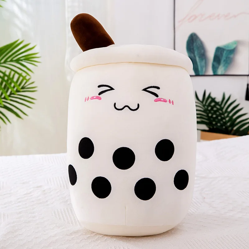 

Creative New Cute Simulation Pearl Milk Tea Sleeping Pillow Doll Plush Toys Hobbies Stuffed Animals For Children Gift