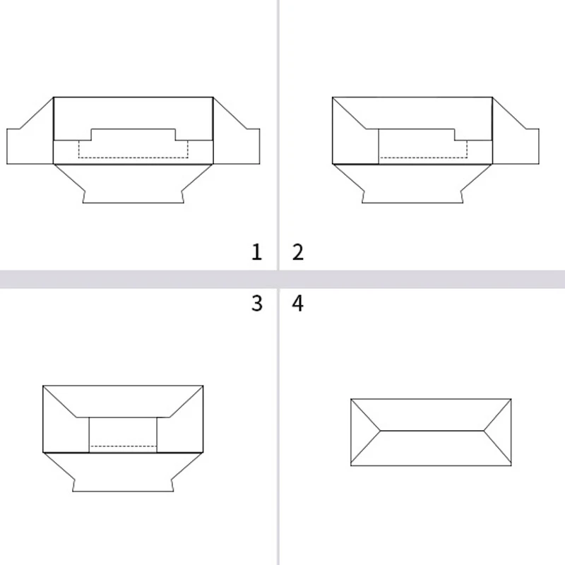 Файл журнала Офисная настольная трапециевидная коробка бумажная папка