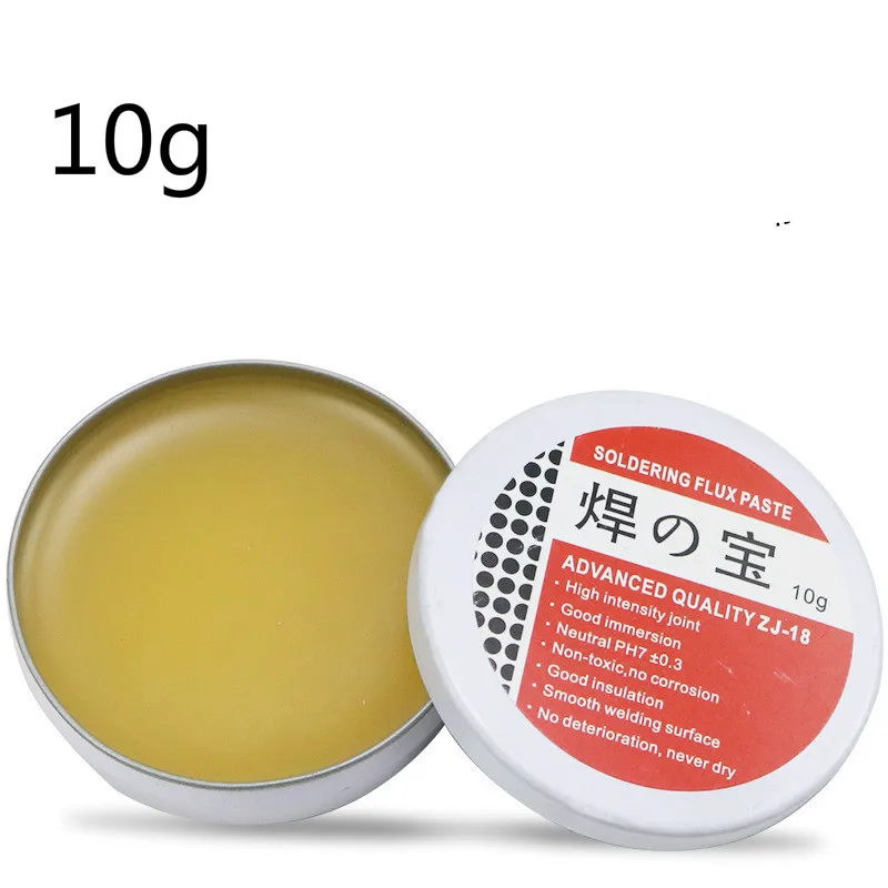 

1PC 10G Soldering Paste Mild Rosin Environmental Soldering Paste Flux PCB IC Parts Welding Soldering Gel Tool for Metalworking