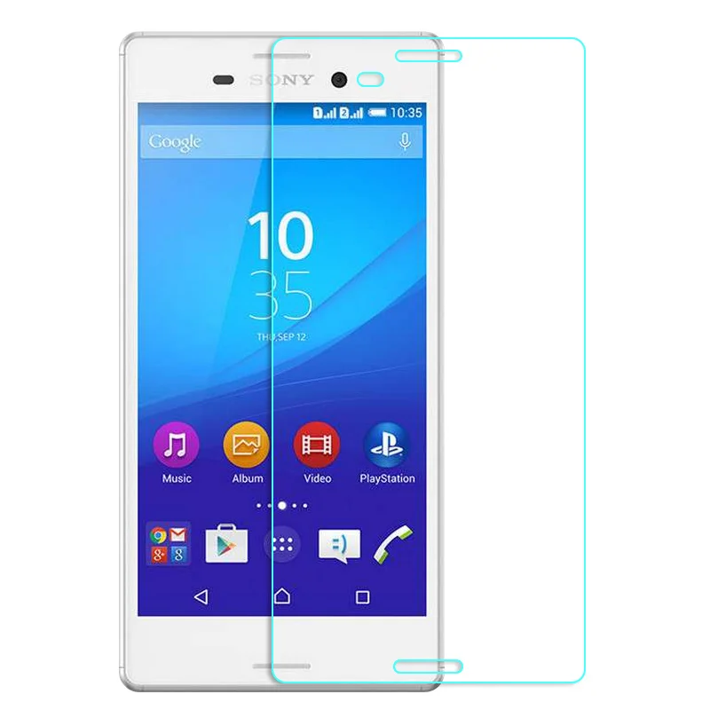 Фото Закаленное стекло для Sony Xperia M4 Aqua защита экрана 9H 0,3 мм взрывозащищенное Закаленное стекло для Sony M4 E2303 E2353 пленка №2