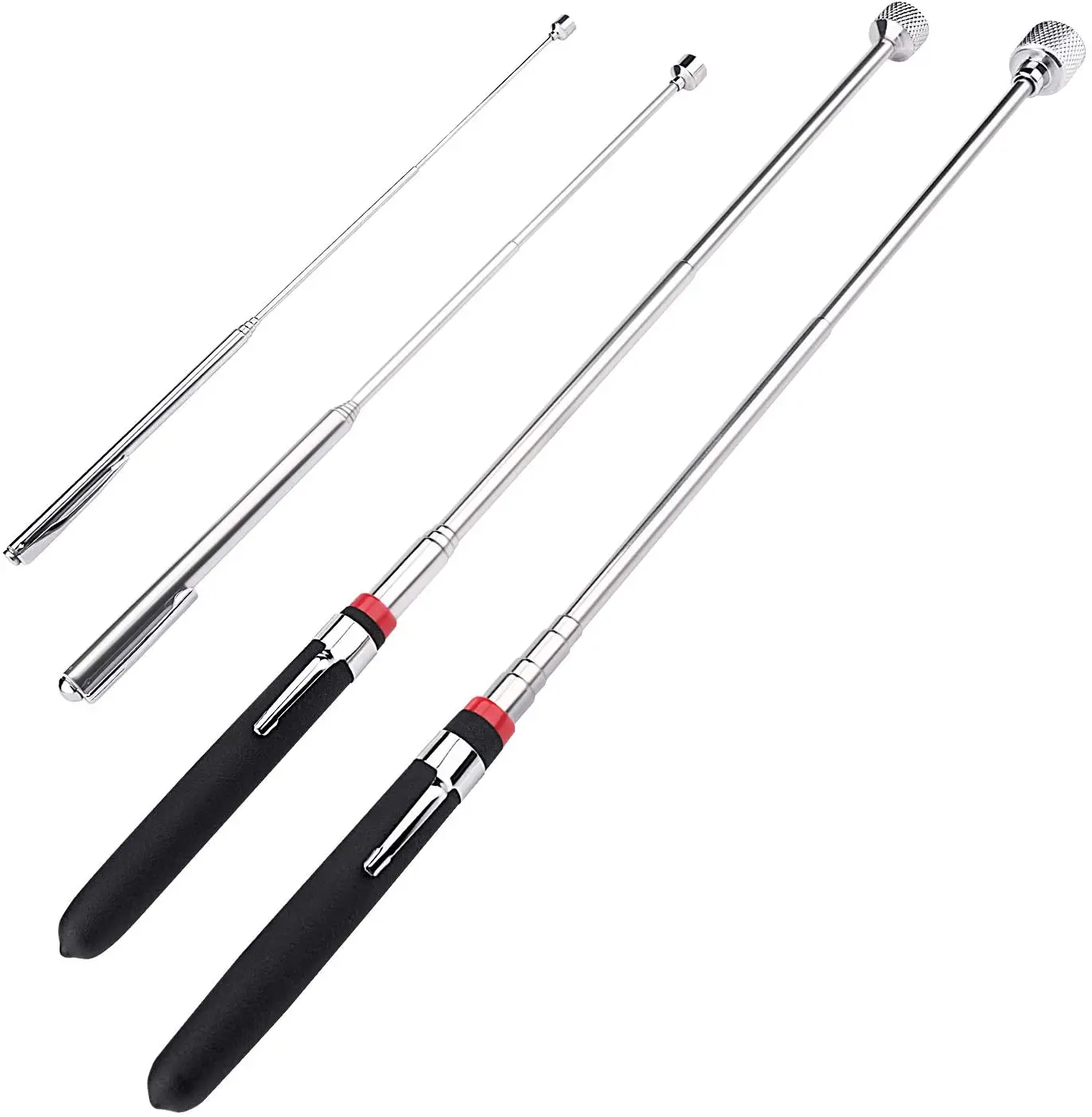 

Magnetic Pick Up Tool 4 Pack, Telescopic Magnet Stick (1.5LB 3LB 10LB 15LB)