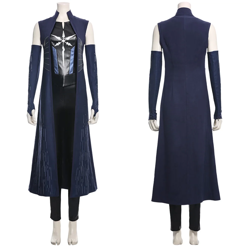 Флэш-сезон 6 костюм для косплея Killer Frost Униформа плащ полный карнавальные костюмы