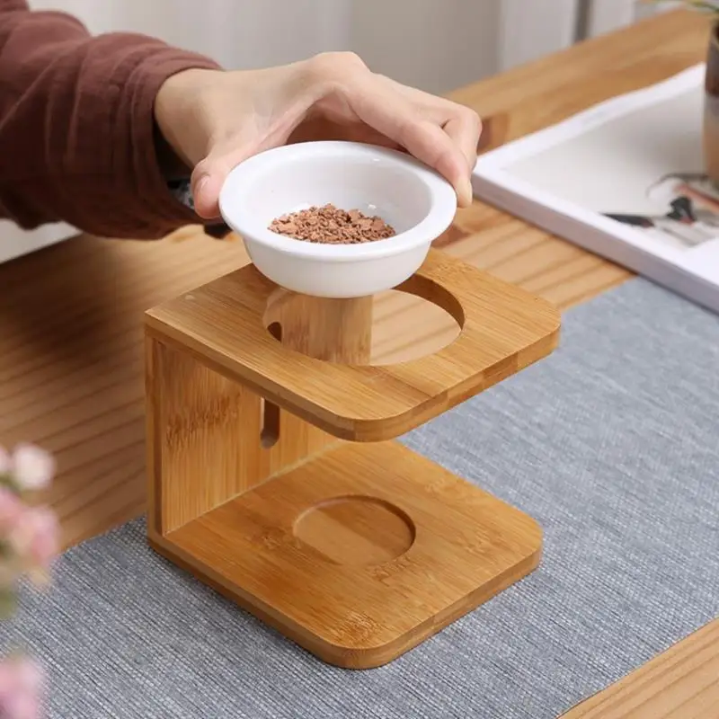 Керамический подсвечник освежитель для ароматических эфирных масел лампа