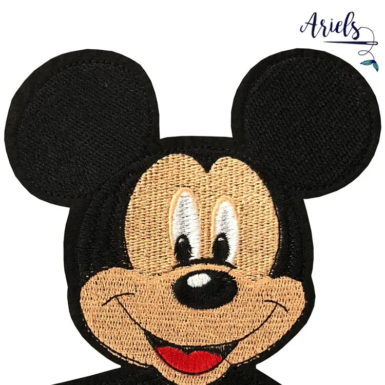 Диснеевских мультфильмов с Микки и Минни Одежда принтом Маус наклейки клей для