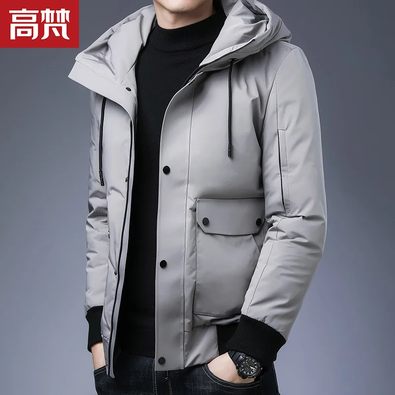 Новинка мужской всесезонный пуховик короткая зимняя одежда утепленное красивое