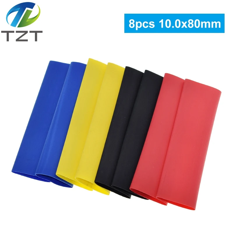 Набор полиолефиновых термоусадочных трубок в ассортименте 164 шт. изолированные