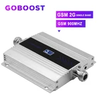 Усилитель сотового сигнала GOBOOST GSM 900 2G, мини усилитель сотового сигнала с ЖК-дисплеем, мобильный телефон МГц