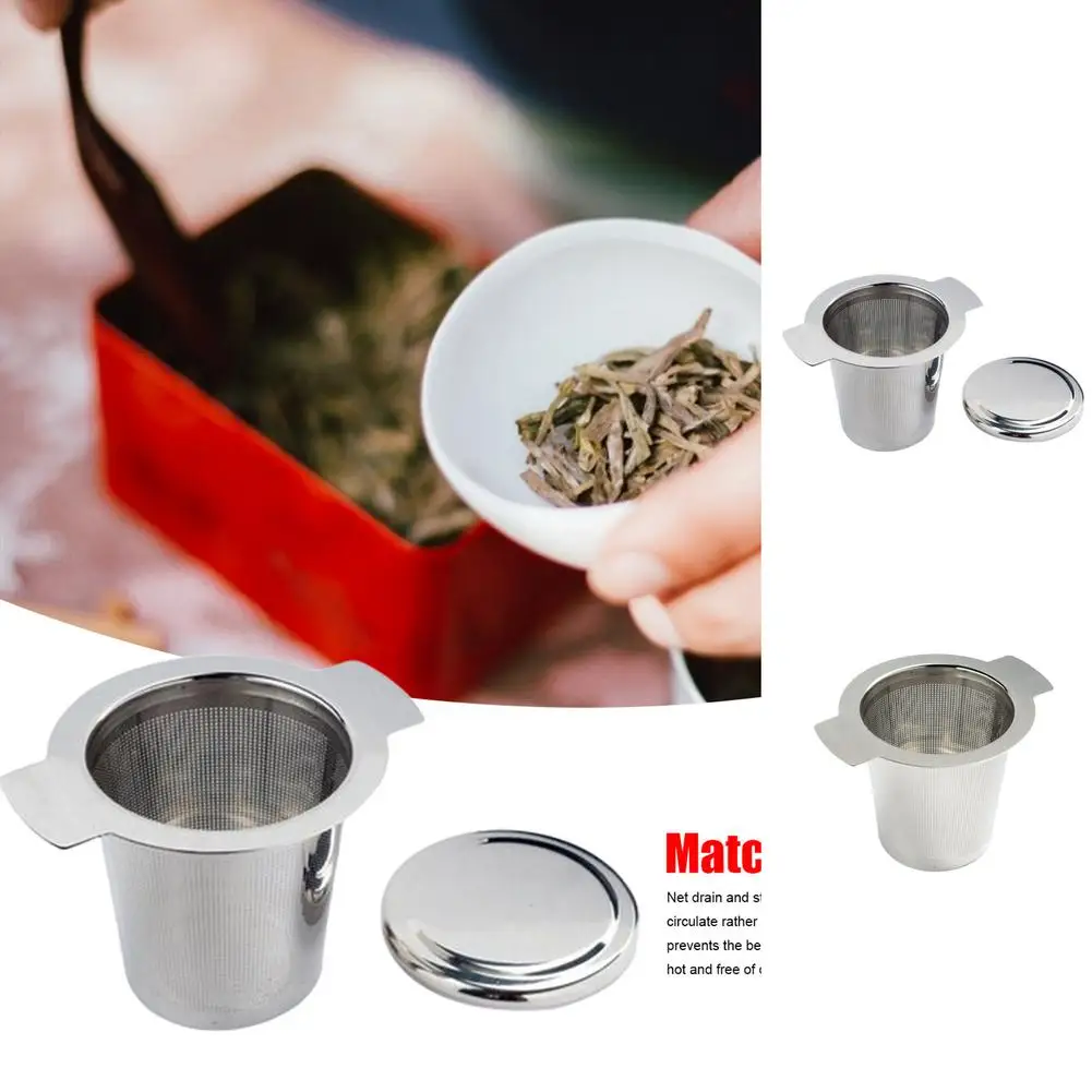 

Бинауральная утечка чая, ситечко для чая из нержавеющей стали, фильтр для чайника, ситечко для слива чайника, бинауральный фильтр для чая, ин...