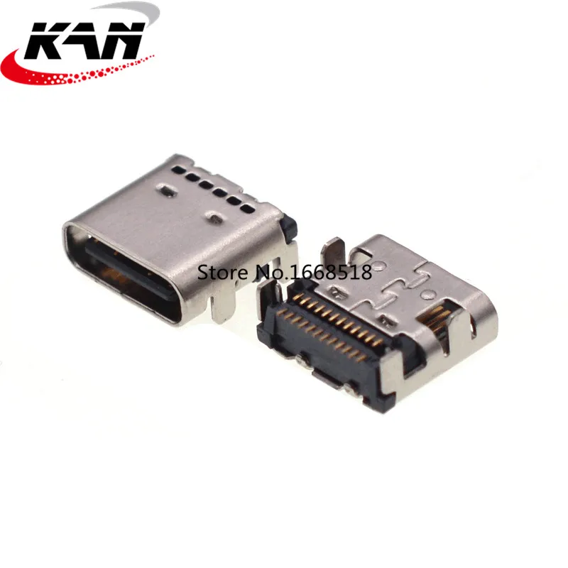 10 шт. TYPE-C 24P с колонкой двухрядная плата SMT на женской плате USB3.1 | Строительство и