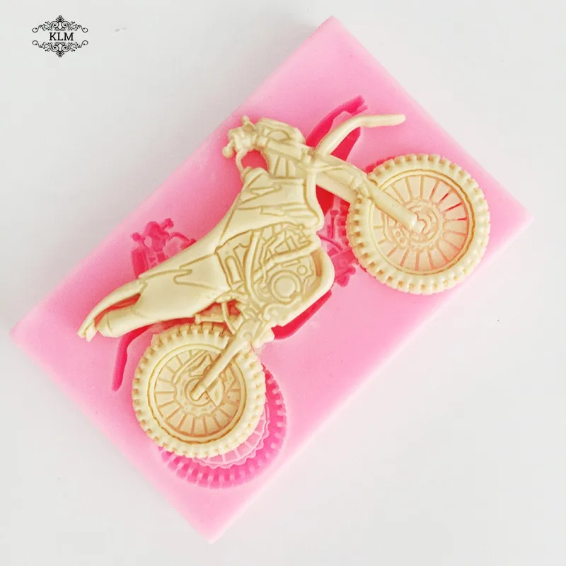 Mini Mountain Bike Silicone Mold Candy Biscuit Pastry Decoration Making | Cake Tools