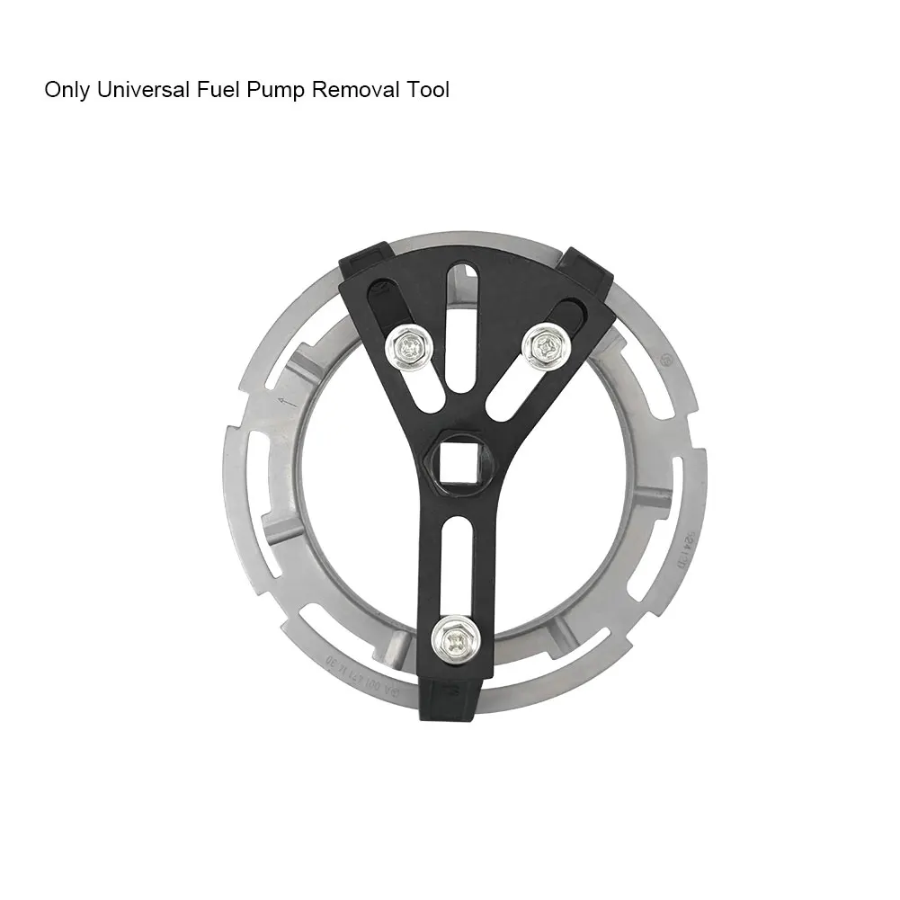 

Professional Repair Tank Durable Vehicles Fuel Pump Removal Tool Portable Spanner Lock Ring Black Universal Adjustable Car