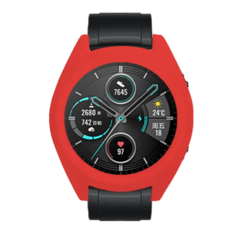 Тонкий умный защитный чехол Мягкий силиконовый для часов Huawei-Honor Magic Watch 2 Smartwatch